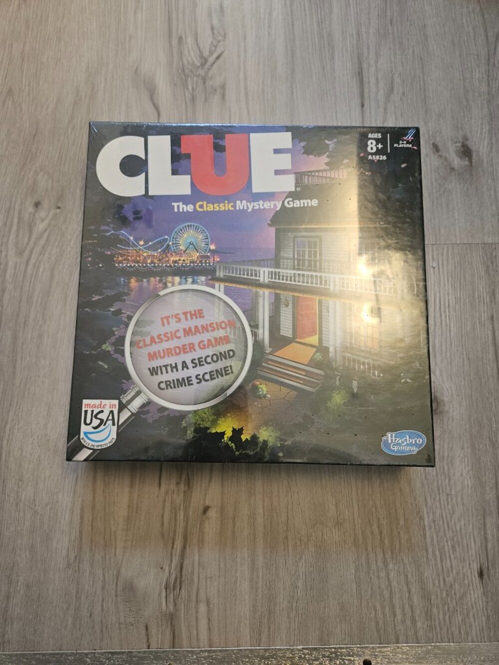 Clue Board Game 2013 Edition w/ 2 Versions: Classic Mansion Game & Boardwalk New
